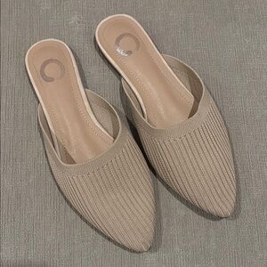 Elegant Tan Women's Mules